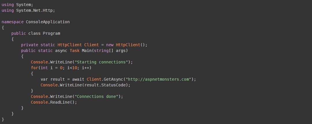 .Net Core使用HttpClient请求Web API注意事项